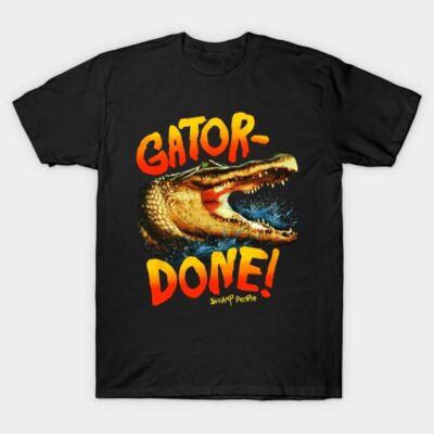 Gator Done T-Shirt by Richard Brockhof