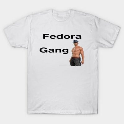 Fedora Gang T-Shirt by blueversion