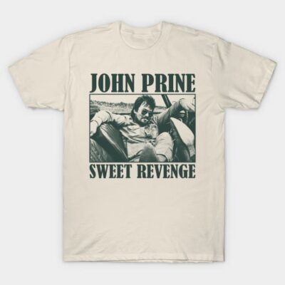 John Prine - Sweet Revenge T-Shirt by OliviaCookArt
