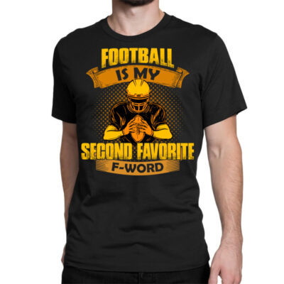 Football Is My Second Favorite F Word Classic T-shirt by hoainv | Artistshot