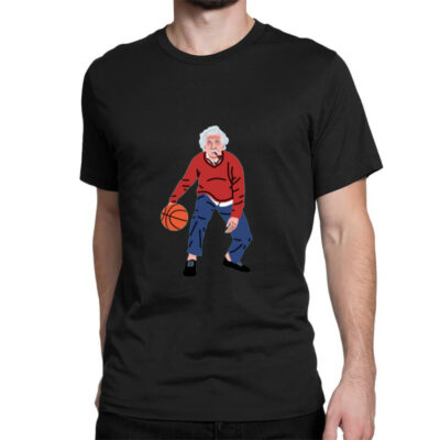 Einstein Playing Basketball Classic T-shirt by OrlandoChase | Artistshot