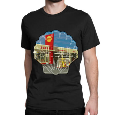 Gas Station Shell Classic T-shirt by JudyRowena | Artistshot