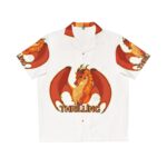 Thrilling Wings of Fire Queen Scarlet Hawaiian Shirt