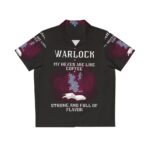 Warlock Hawaiian Shirt for Gamers and Fantasy Fans