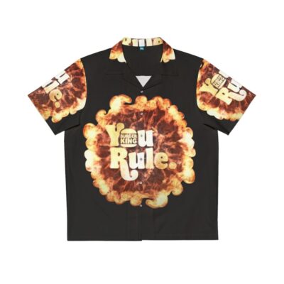 "You Rule" Hawaiian Shirt with Burger King Branding