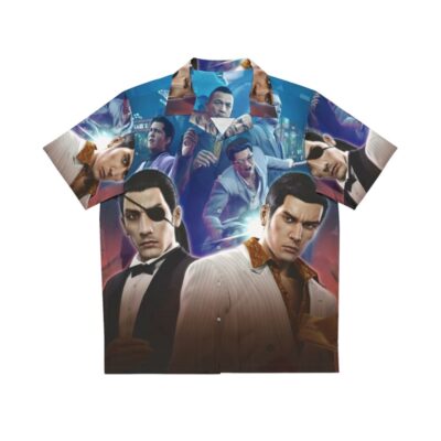 Yakuza 0 Hawaiian Shirt with Poster Design