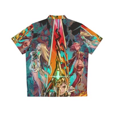 Xenoblade Chronicles 2 Team Hawaiian Shirt - Back