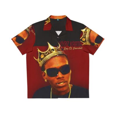 Vybz Kartel Dancehall King Hawaiian Shirt