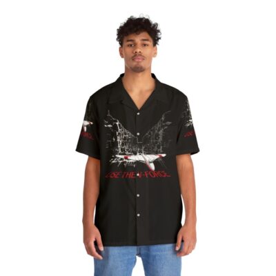 Vulcan Bomber Hawaiian Shirt - People Front