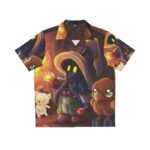 Vivi Dark Friends Kawaii Hawaiian Shirt – Final Fantasy 9 Inspired