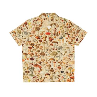 Vintage Mushroom Designs Collection Hawaiian Shirt