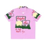 Vintage Babyfoot Inn Dory Hawaiian Shirt in Pink