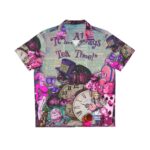 Vintage Alice in Wonderland Hawaiian Shirt