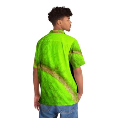 Vibrant Yellow Tennis Hawaiian Shirt - People Back