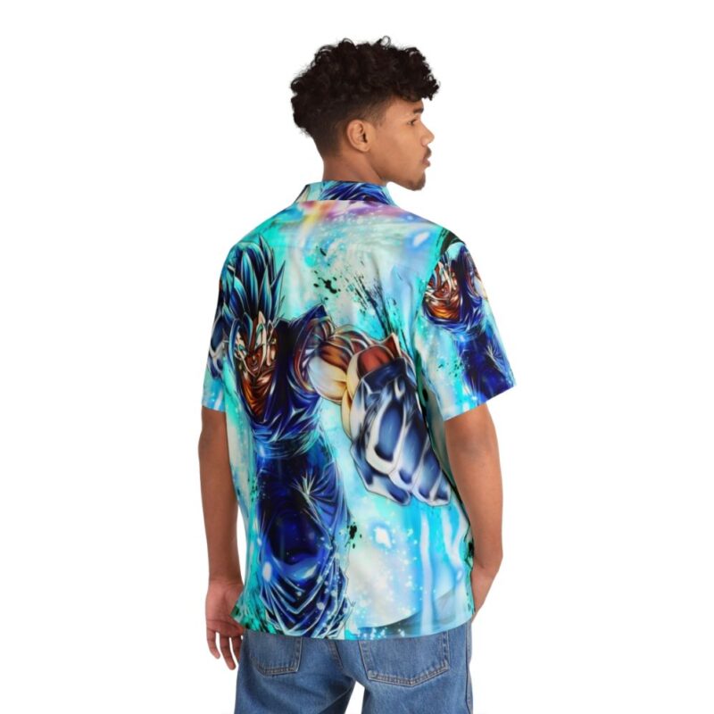 Vegito Blue Dragon Ball Super Hawaiian Shirt - People Back