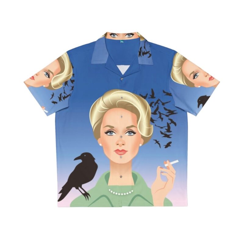 Tippi Hedren Hawaiian Shirt - Thriller Classic Inspired by Alfred Hitchcock