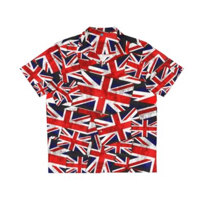 Union Jack British England UK Flag Hawaiian Shirt