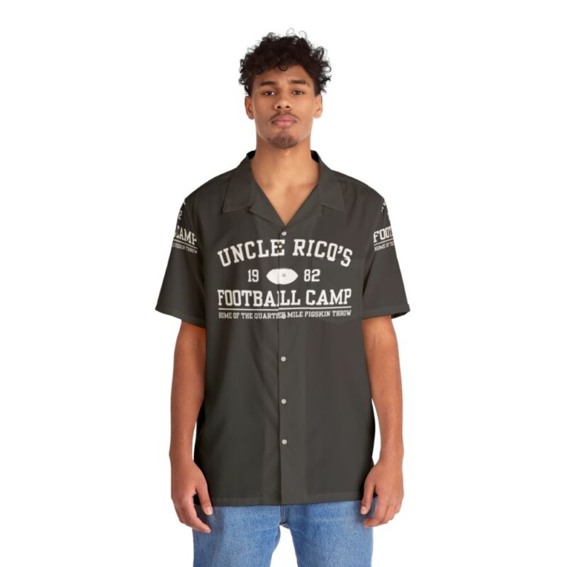 Uncle Rico's Football Camp Hawaiian Shirt - Napoleon Dynamite Parody - People Front