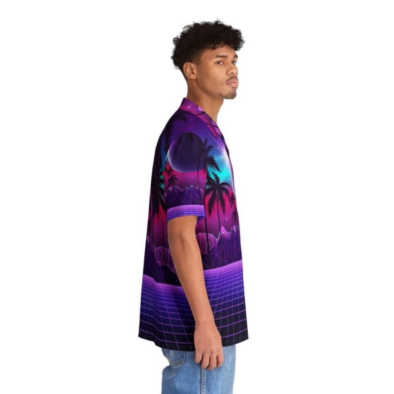 Twilight Retrowave Hawaiian Shirt - People Pight