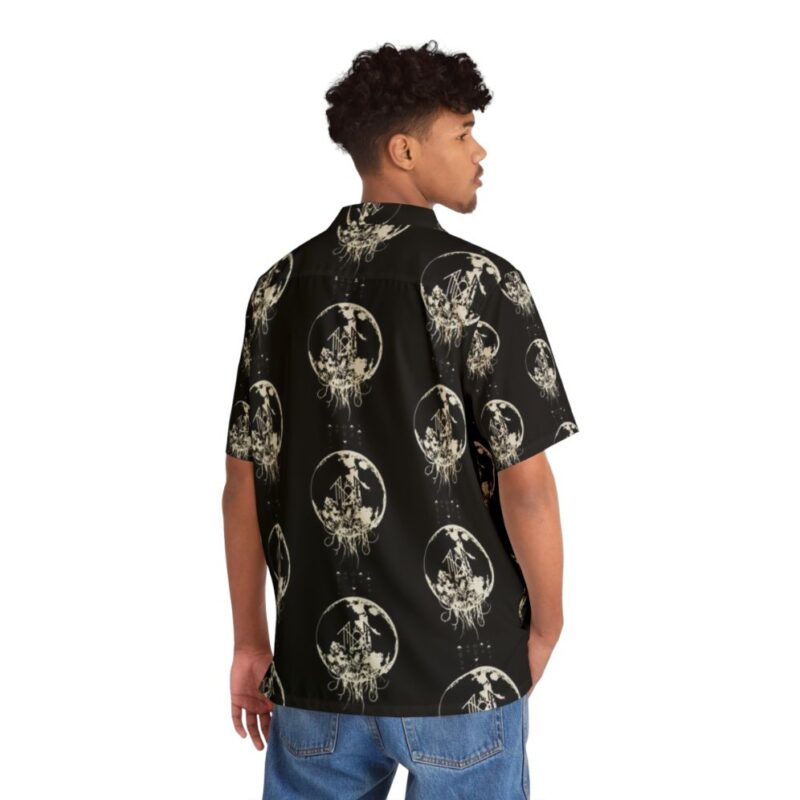Sleep Token's Shining Moon Hawaiian Shirt - People Back