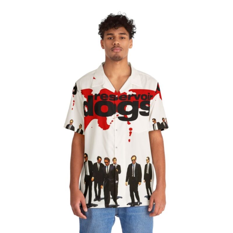 Reservoir Dogs Tarantino Inspired Hawaiian Shirt - People Front