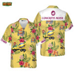 CONCRETE MIXER Hawaiian Shirt