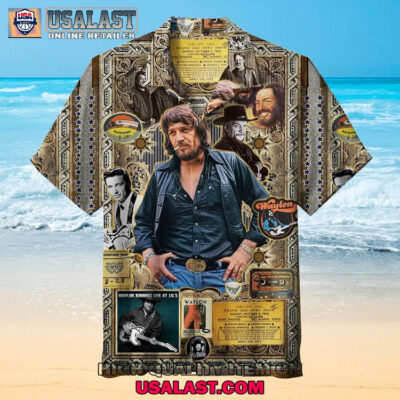 HOT Waylon Jennings Unisex Hawaiian Shirt