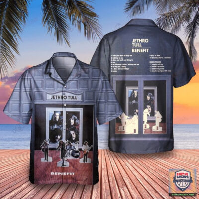 Jethro Tull Benefit Album Hawaiian Shirt