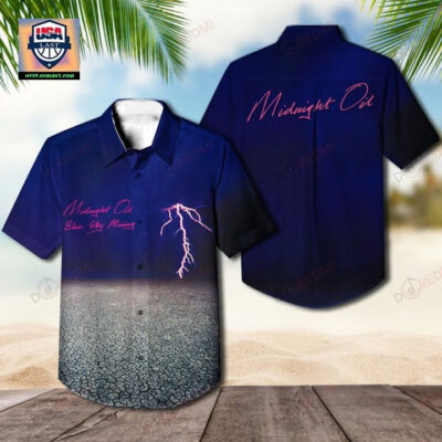 Midnight Oil Blue Sky Mining Album Hawaiian Shirt