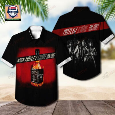 Mtley Cre The Dirt Soundtrack Album Hawaiian Shirt