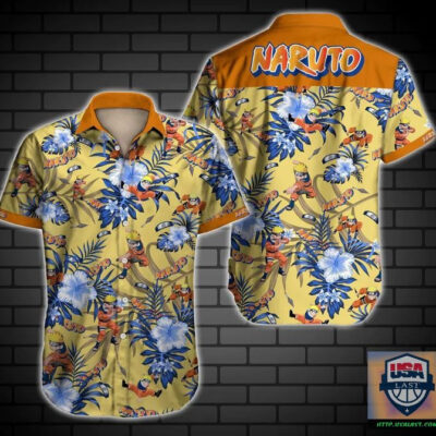 Naruto Short Sleeve Hawaiian Shirt