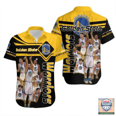 NBA Golden State Warrior Team Hawaiian Shirt