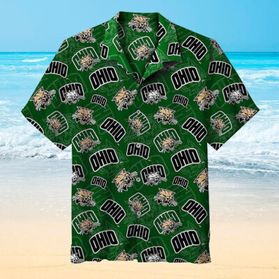 NCAA Ohio University Bobcats Hawaiian Shirt