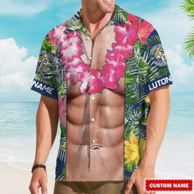 HOT Luton Town FC Personalized Funny Men Hawaiian Shirt