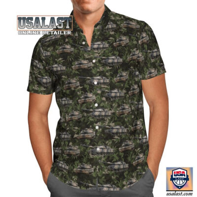 HOT M1 Abrams Australian Army Forest Hawaiian Shirt