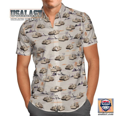 HOT M88A2 Hercules Australian Army Tropical Hawaiian Shirt