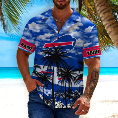 HOT Personalized Buffalo Bills Tropical Island Unisex Hawaiian Shirt