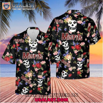 HOT Personalized Misfits Floral Pattern Hawaiian Shirt