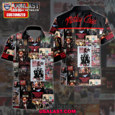 HOT Personalized Motley Crue Magazine Hawaiian Shirt