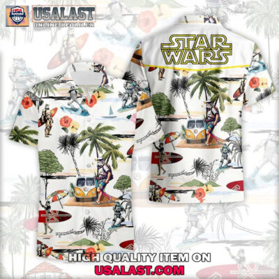 HOT Personalized Star Wars Tropical Summer Hawaiian Shirt