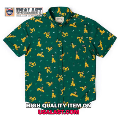 HOT Pluto On The Green Short Sleeve Hawaiian Shirt