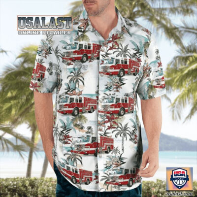 HOT Queen Creek Fire Medical Aloha Hawaiian Shirt
