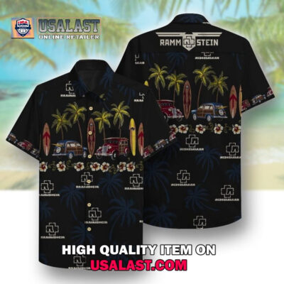 HOT Rammstein Aloha Hawaiian Shirt Ver 01