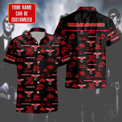 HOT Rammstein Eagle Custom Aloha Hawaiian Shirt