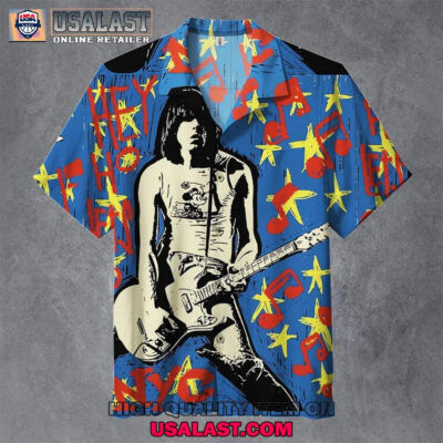 HOT Ramones Ft Mickey Mouse Unisex Hawaiian Shirt