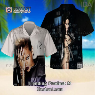 HOT Rated R Album By Rihanna Cover Hawaiian Shirt