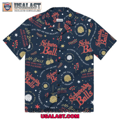 HOT Schweddy Balls Short Sleeve Hawaiian Shirt