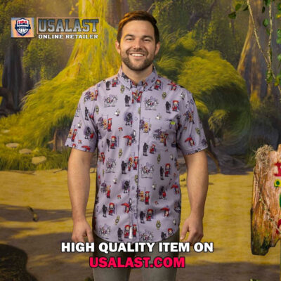 HOT Shrek Short Lord Short Sleeve Hawaiian Shirt