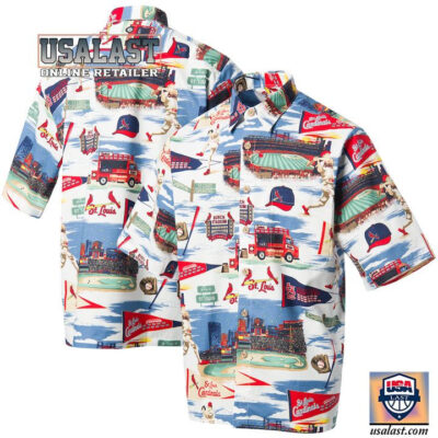 HOT St. Louis Cardinals Reyn Spooner Aloha Hawaiian Shirt