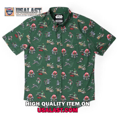 HOT Star Wars A Bounty A Day Short Sleeve Hawaiian Shirt